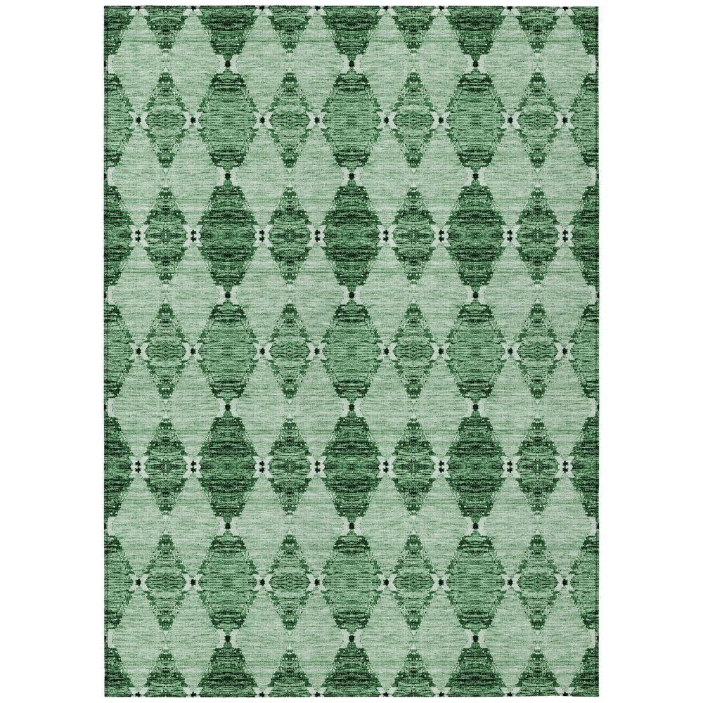 Chantille ACN610 Green 5' x 7'6" Rug. Picture 1