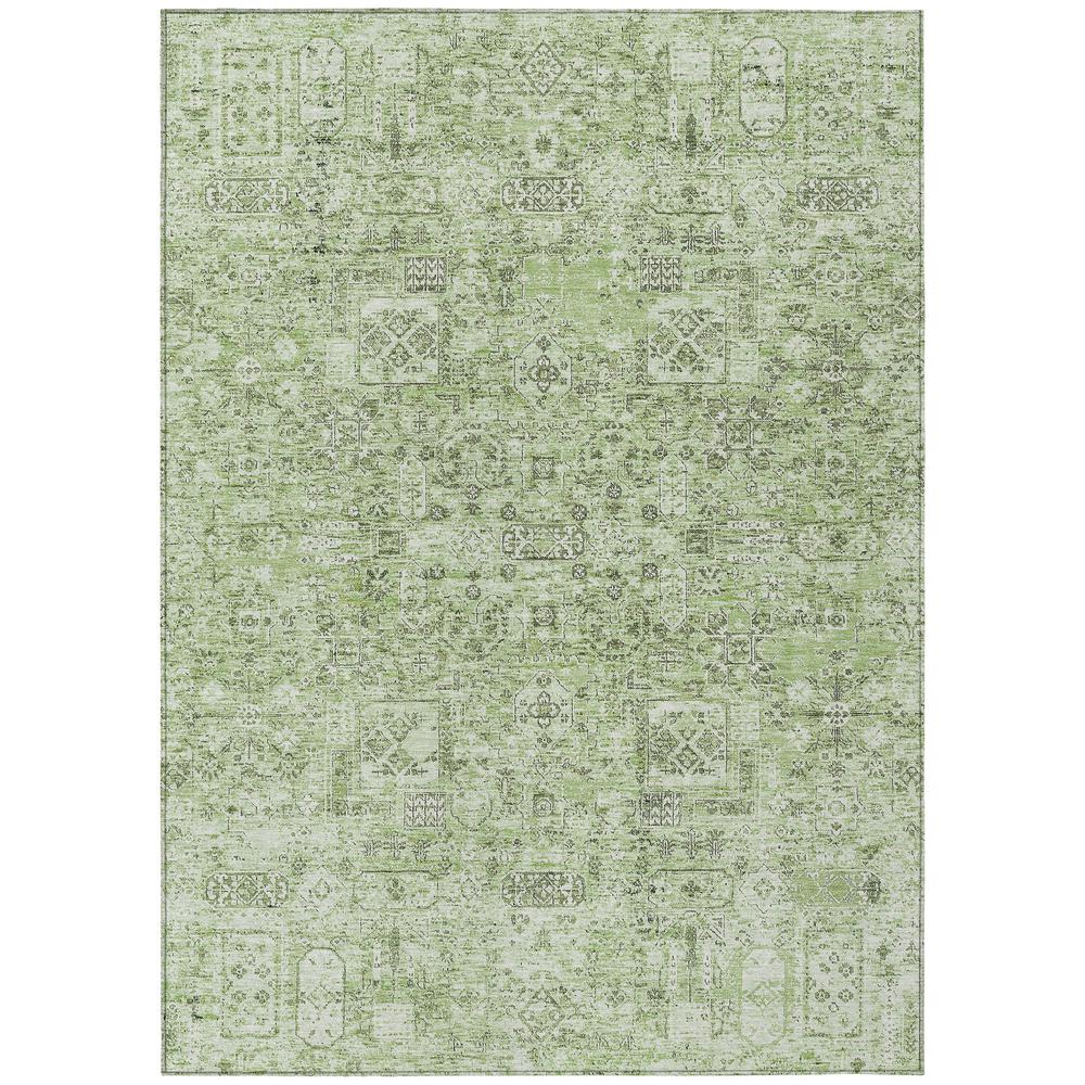 Chantille ACN611 Green 5' x 7'6" Rug. Picture 1
