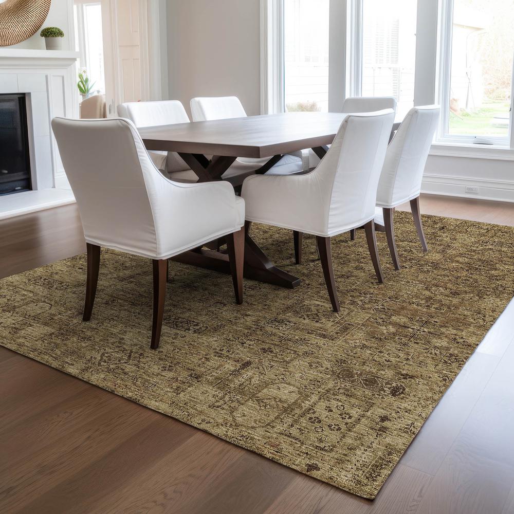 Chantille ACN611 Brown 5' x 7'6" Rug. Picture 6