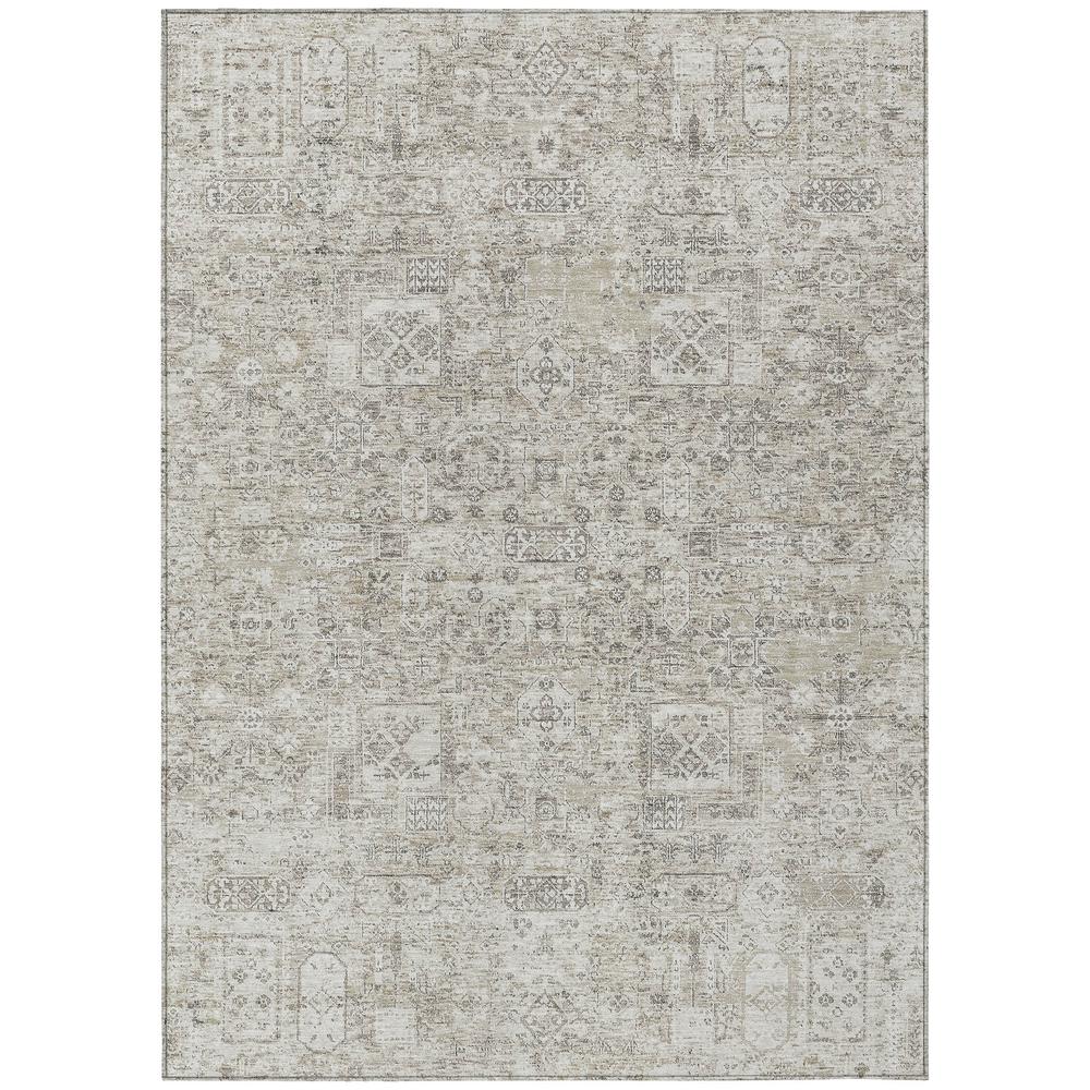 Chantille ACN611 Brown 5' x 7'6" Rug. Picture 1