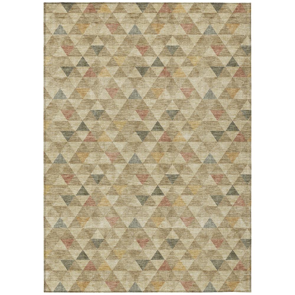 Chantille ACN612 Brown 5' x 7'6" Rug. Picture 1
