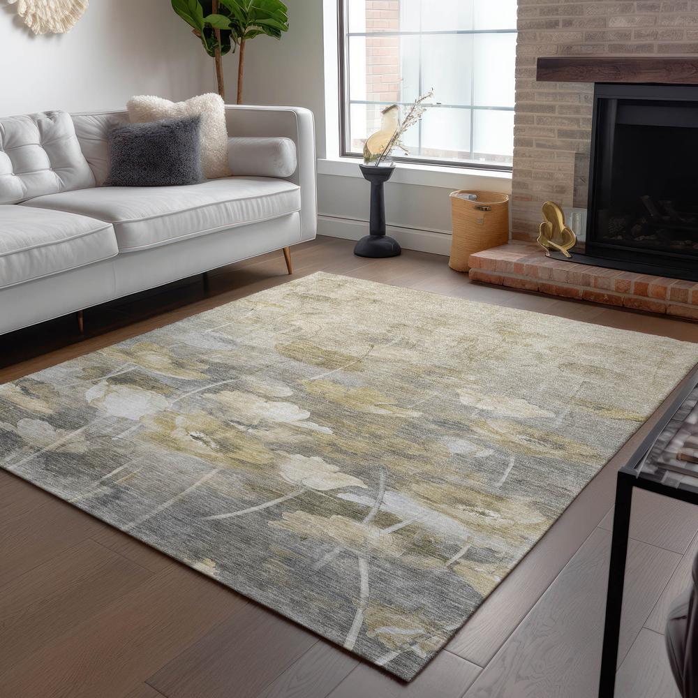 Chantille ACN613 Brown 5' x 7'6" Rug. Picture 7