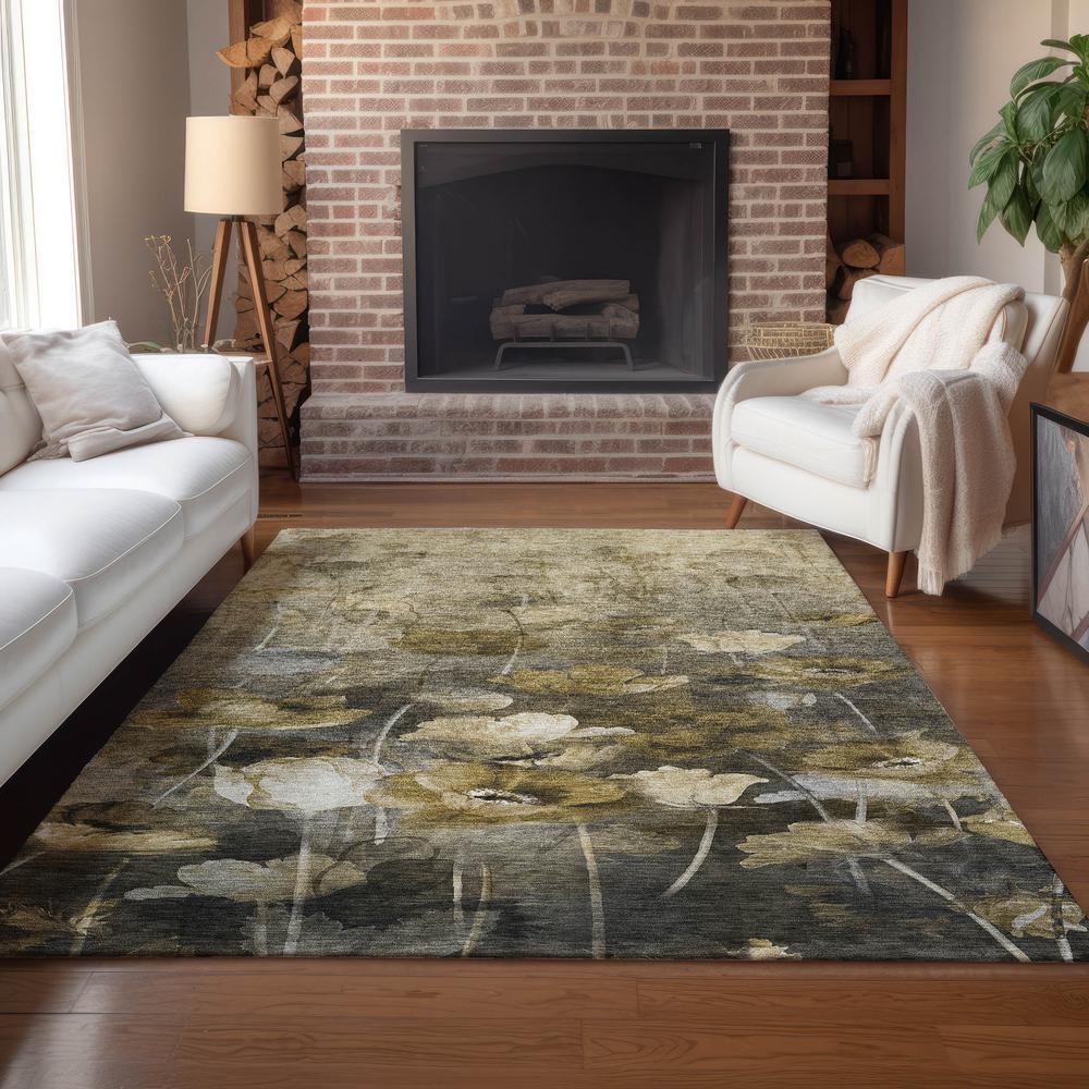 Chantille ACN613 Brown 5' x 7'6" Rug. Picture 6