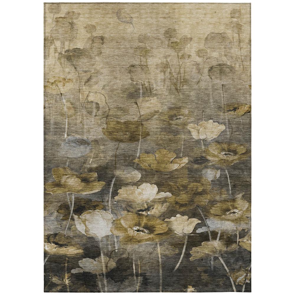Chantille ACN613 Brown 5' x 7'6" Rug. Picture 1