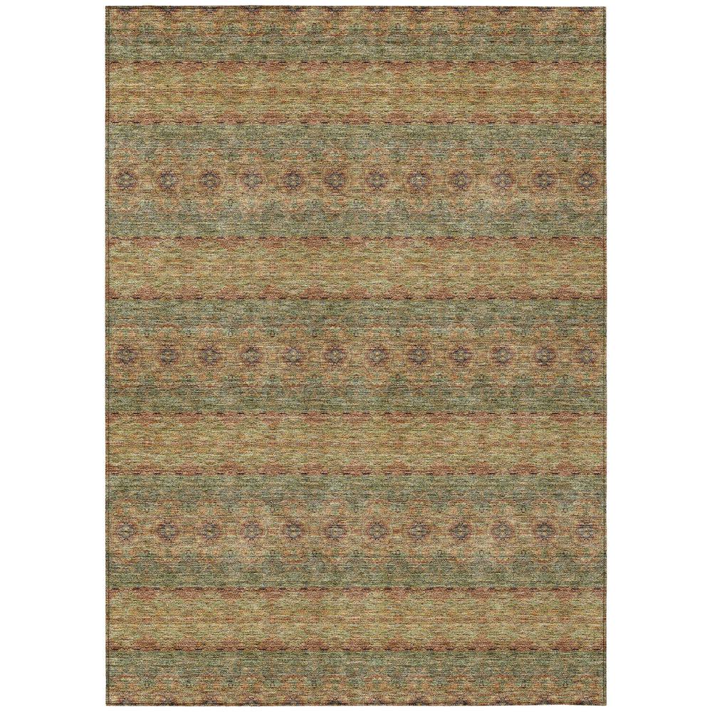 Chantille ACN615 Green 5' x 7'6" Rug. Picture 1