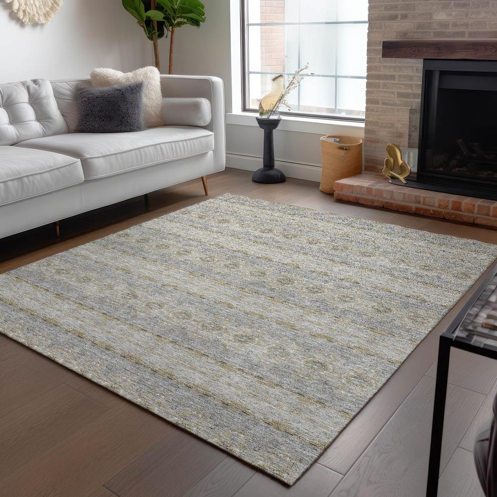 Chantille ACN615 Gray 5' x 7'6" Rug. Picture 7