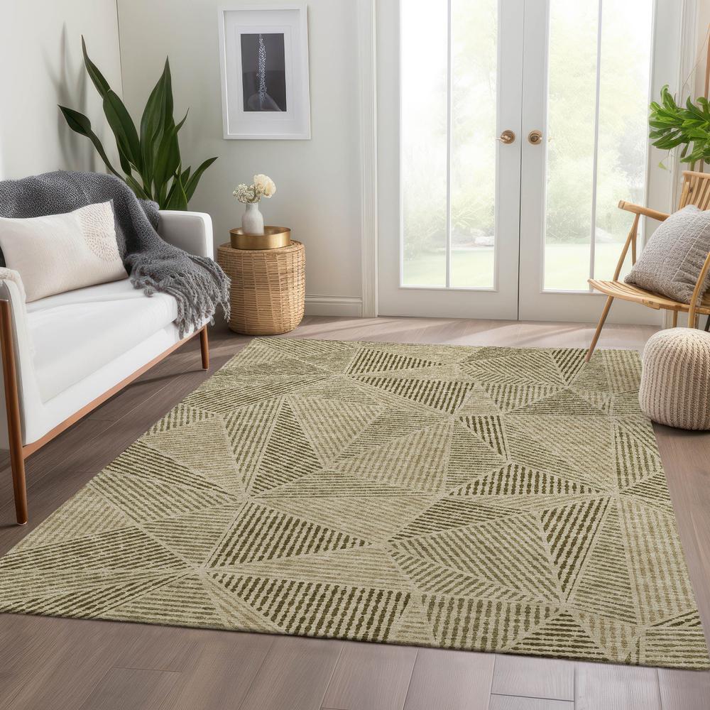 Chantille ACN618 Brown 5' x 7'6" Rug. Picture 6
