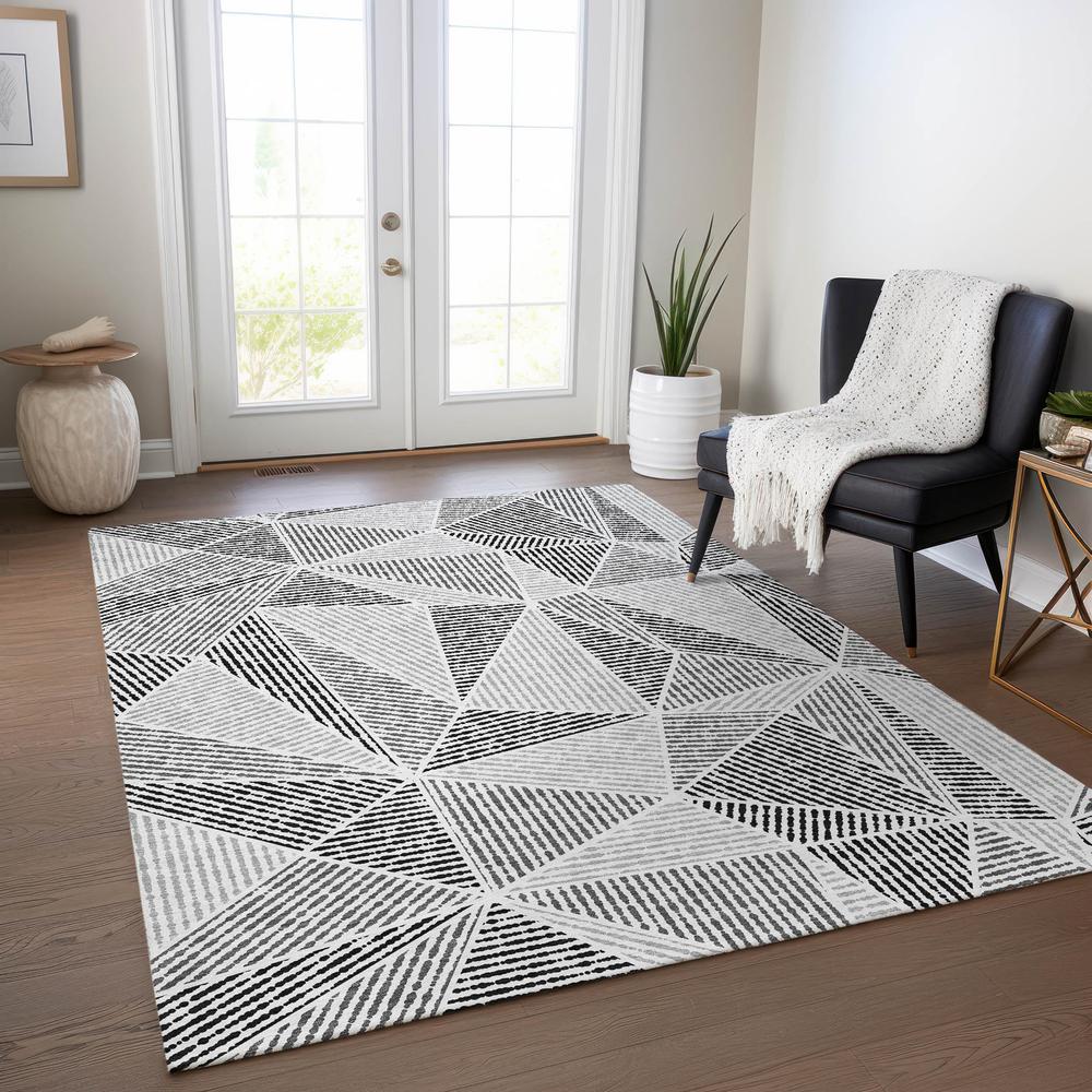 Chantille ACN618 Gray 5' x 7'6" Rug. Picture 6