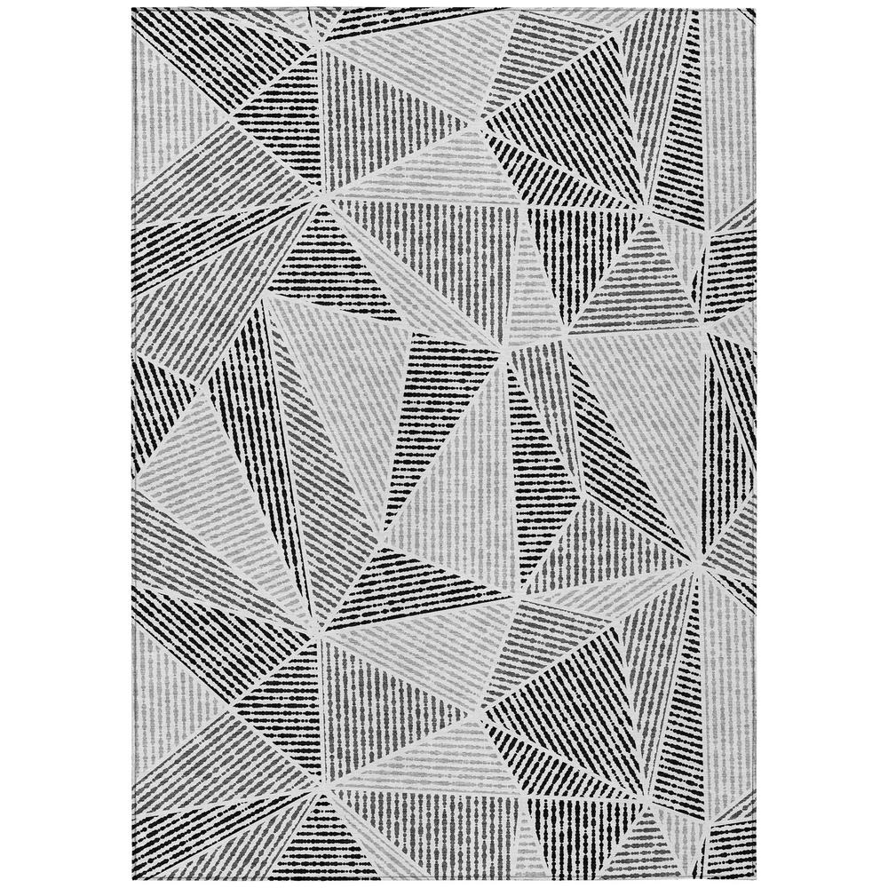 Chantille ACN618 Gray 5' x 7'6" Rug. Picture 1