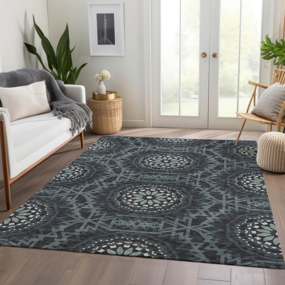 Chantille ACN619 Gray 5' x 7'6" Rug. Picture 6