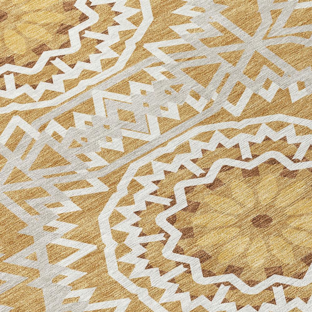 Chantille ACN619 Gold 2'6" x 3'10" Rug. Picture 5
