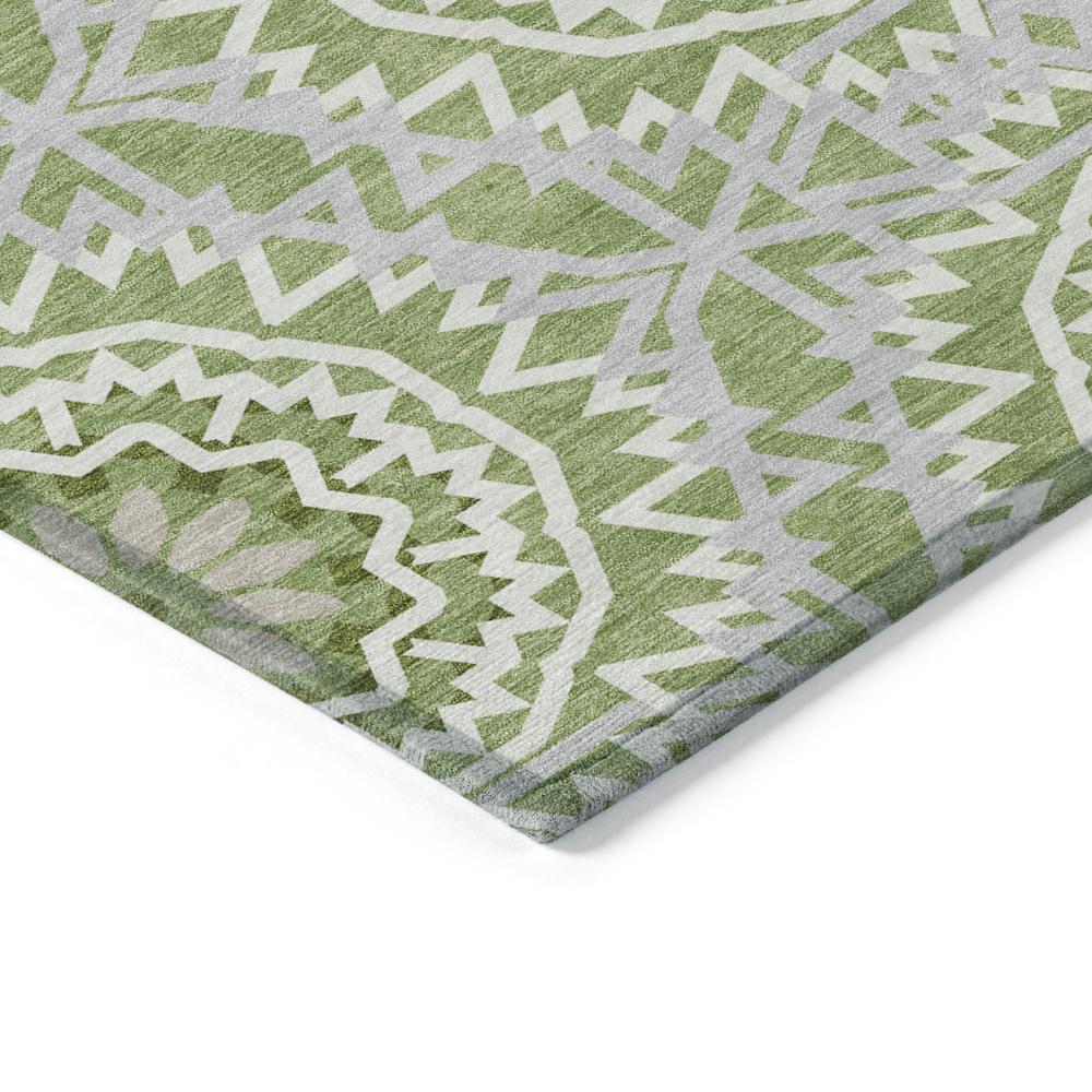 Chantille ACN619 Green 2'6" x 3'10" Rug. Picture 4