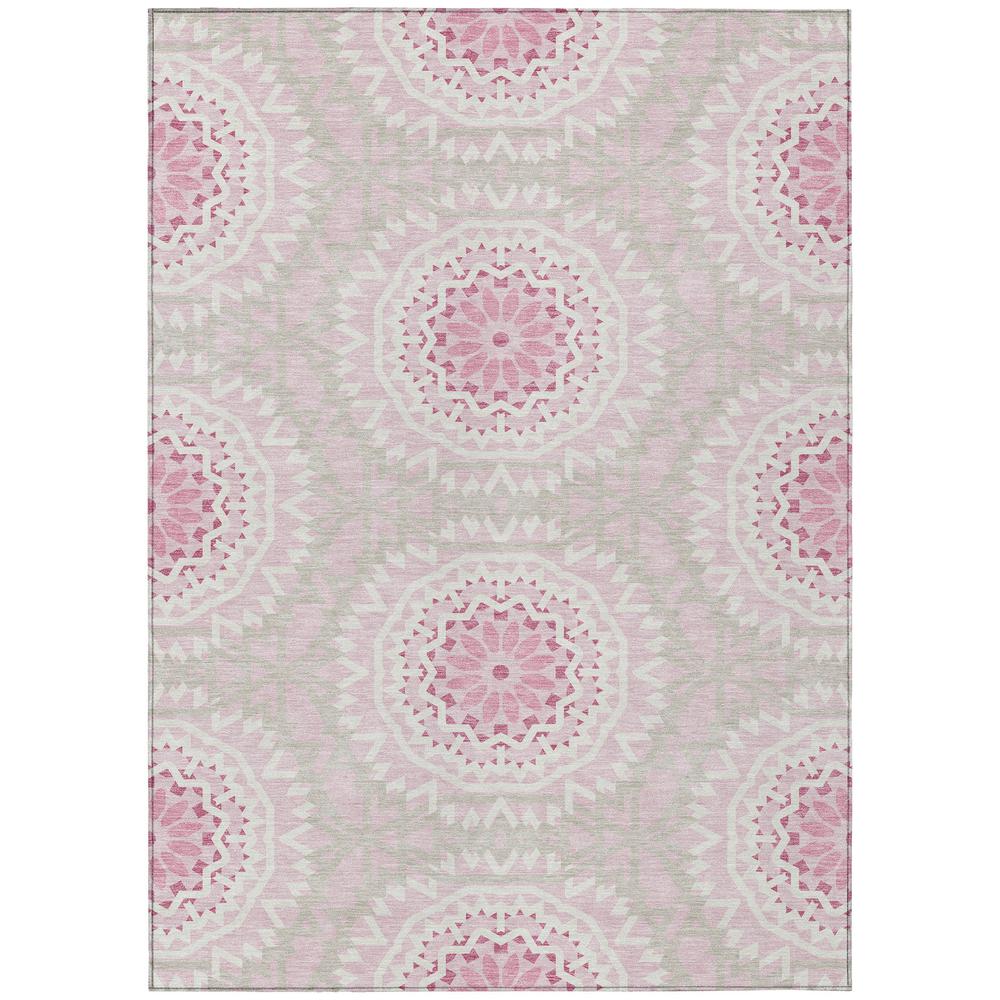 Chantille ACN619 Pink 5' x 7'6" Rug. Picture 1