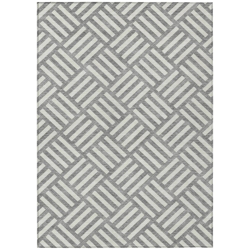 Chantille ACN620 Gray 5' x 7'6" Rug. Picture 1