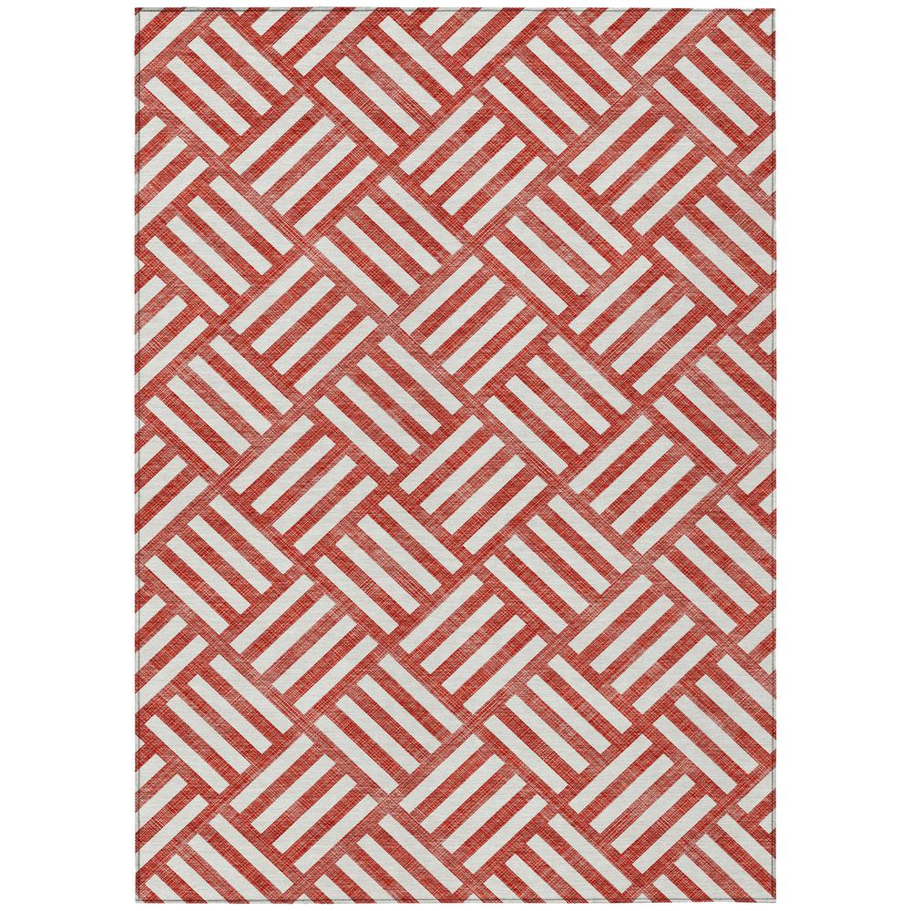 Chantille ACN620 Red 5' x 7'6" Rug. Picture 1