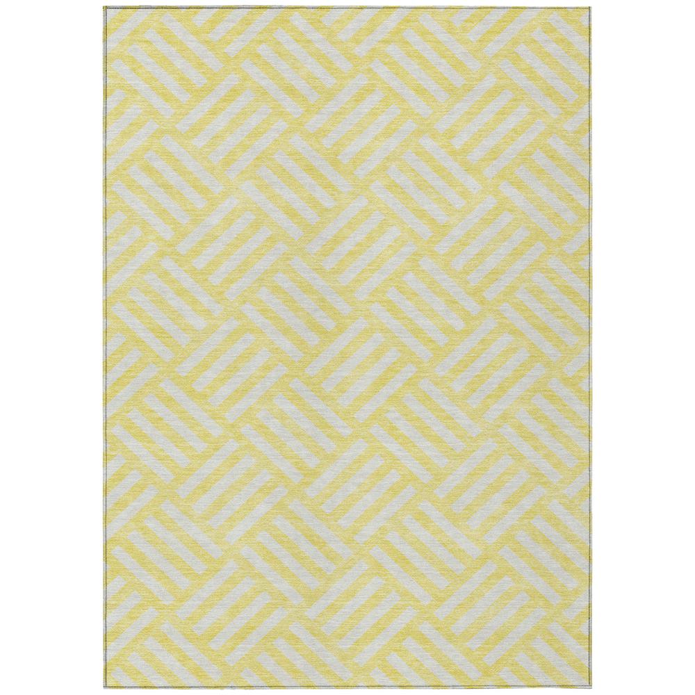 Chantille ACN620 Gold 5' x 7'6" Rug. Picture 1