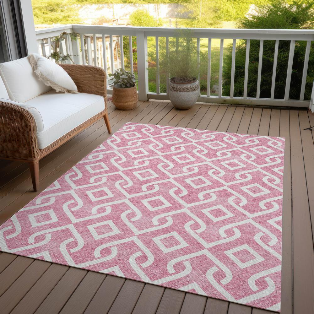 Chantille ACN621 Pink 3' x 5' Rug. Picture 8