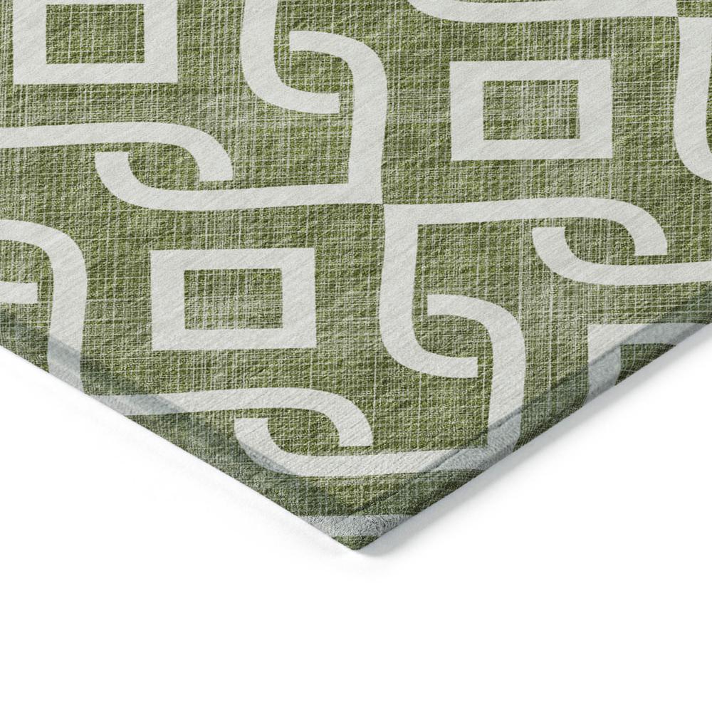 Chantille ACN621 Green 2'6" x 3'10" Rug. Picture 3