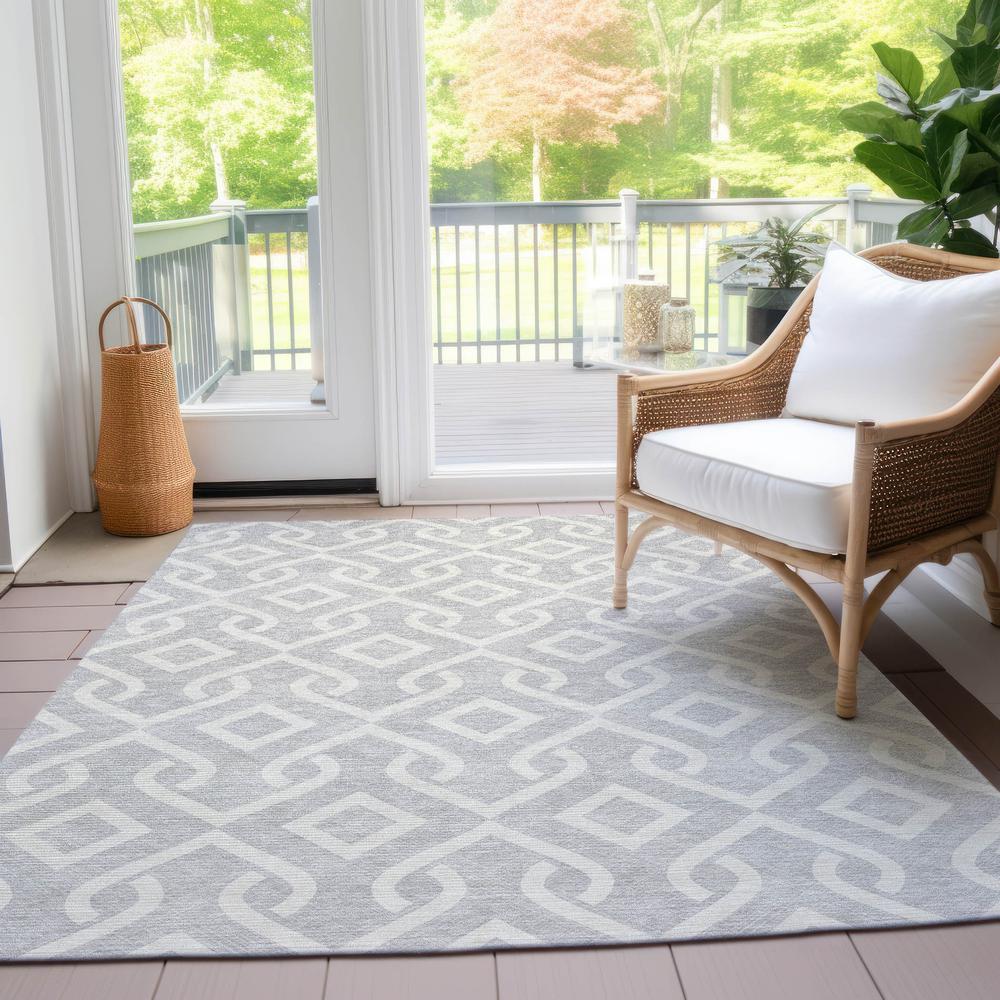 Chantille ACN621 Gray 5' x 7'6" Rug. Picture 7