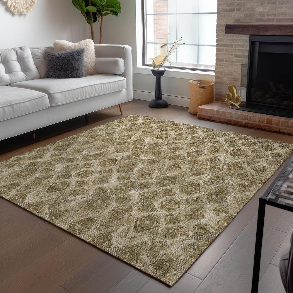 Chantille ACN622 Brown 5' x 7'6" Rug. Picture 7