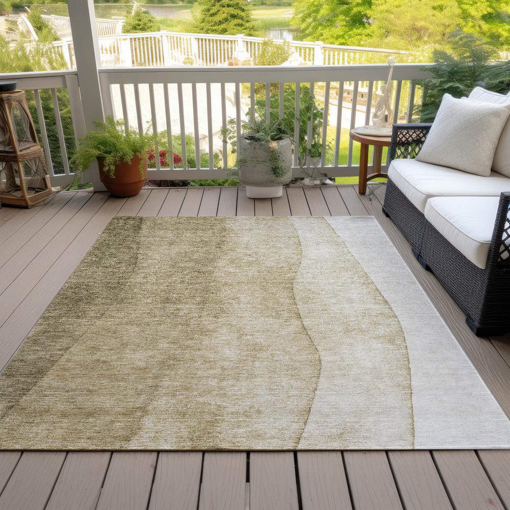 Chantille ACN625 Brown 3' x 5' Rug. Picture 8