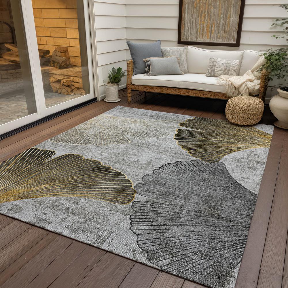 Chantille ACN626 Gray 3' x 5' Rug. Picture 8