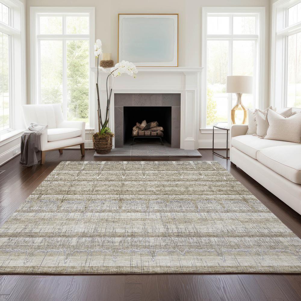 Chantille ACN629 Brown 5' x 7'6" Rug. Picture 6