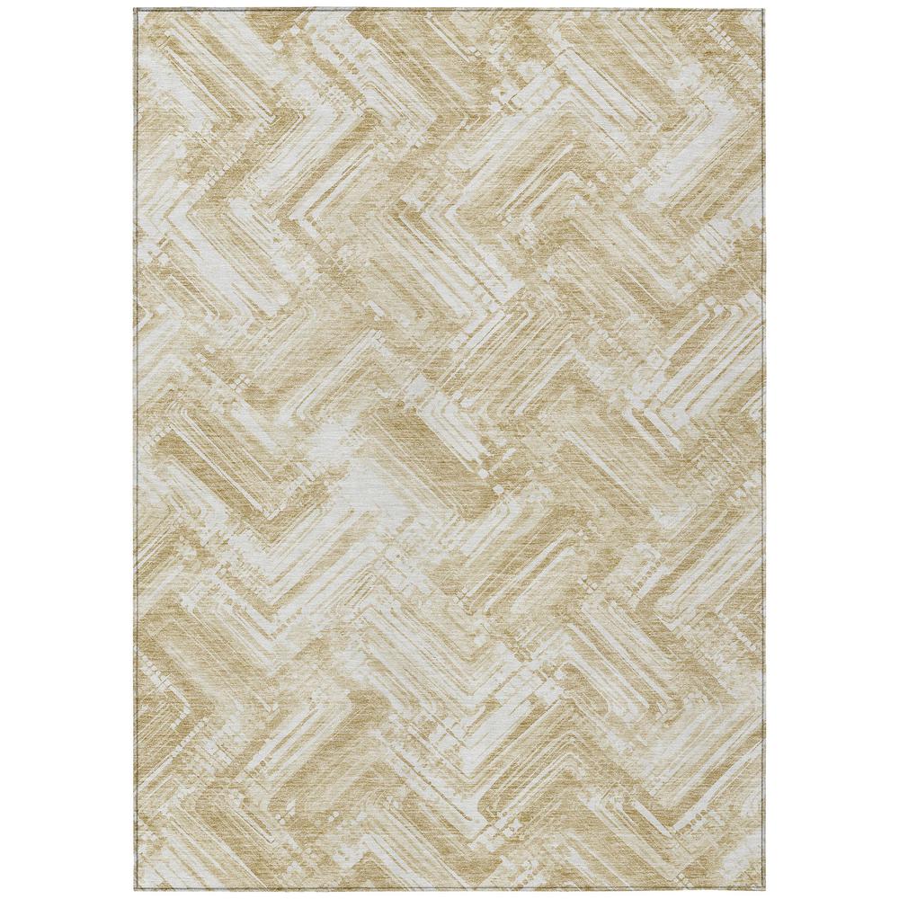Chantille ACN630 Brown 5' x 7'6" Rug. Picture 1