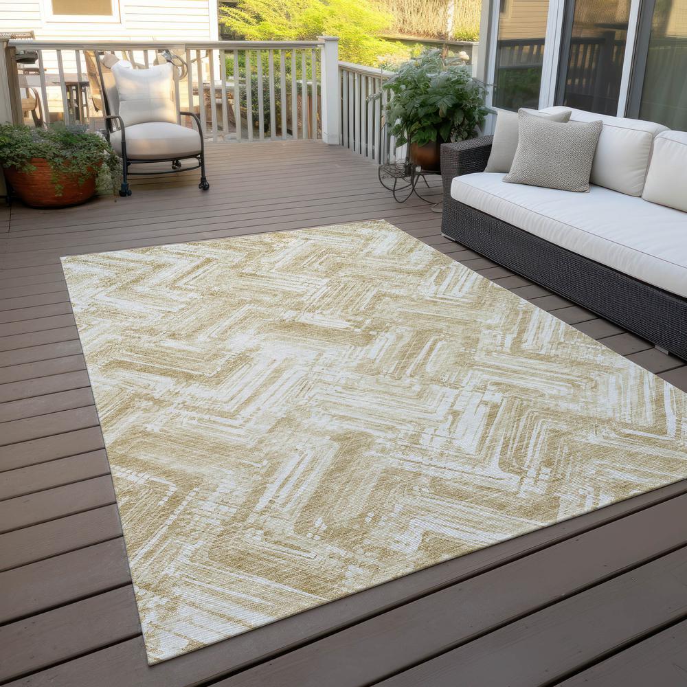 Chantille ACN630 Brown 3' x 5' Rug. Picture 8