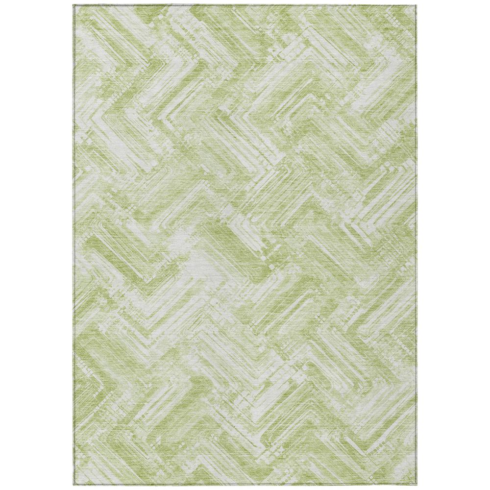 Chantille ACN630 Green 5' x 7'6" Rug. Picture 1