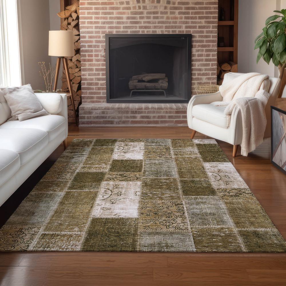 Chantille ACN631 Brown 5' x 7'6" Rug. Picture 6