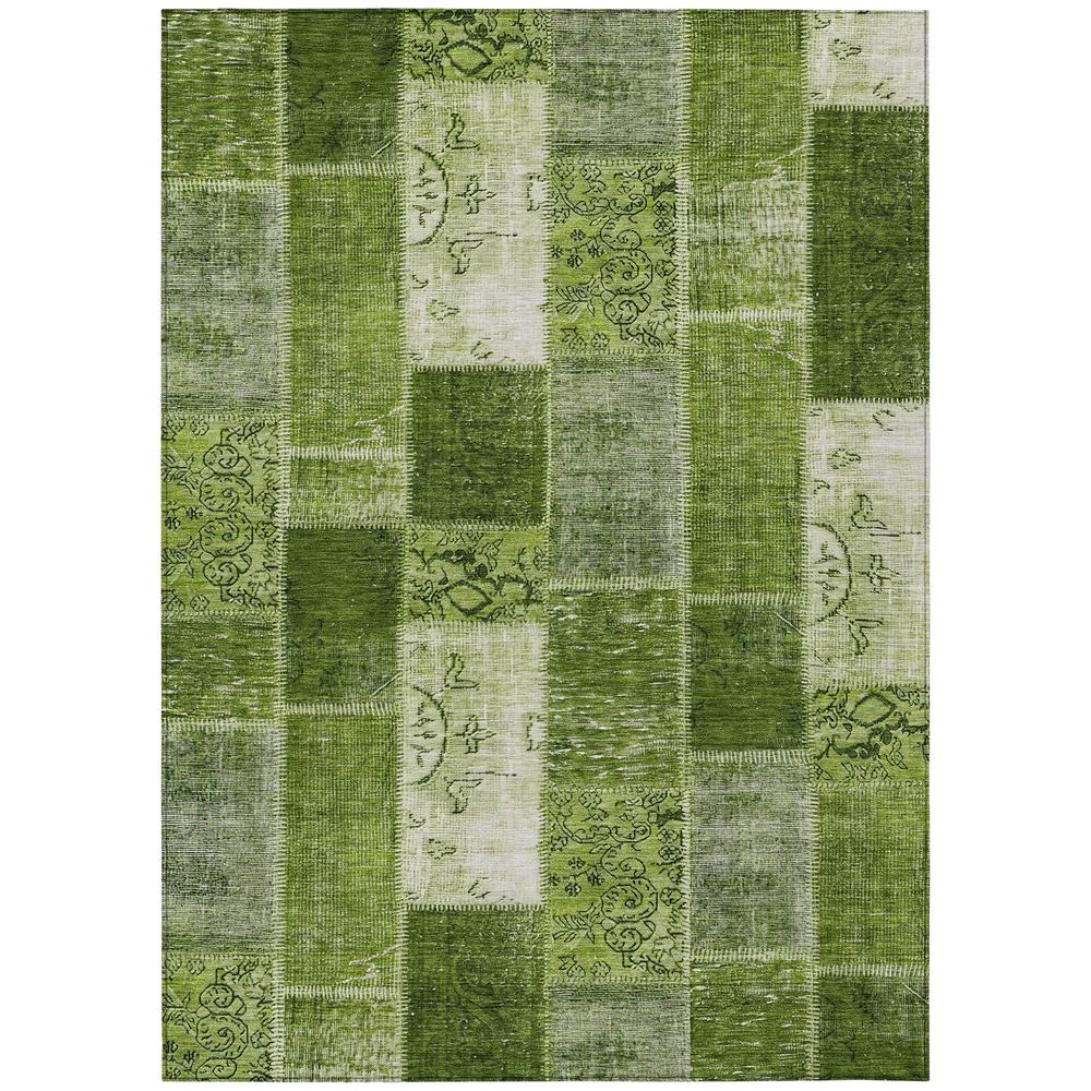 Chantille ACN631 Green 5' x 7'6" Rug. Picture 1