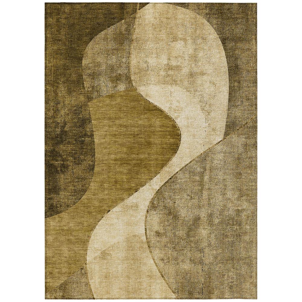 Chantille ACN633 Brown 5' x 7'6" Rug. Picture 1