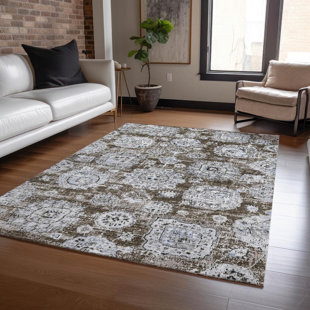 Chantille ACN634 Brown 5' x 7'6" Rug. Picture 7