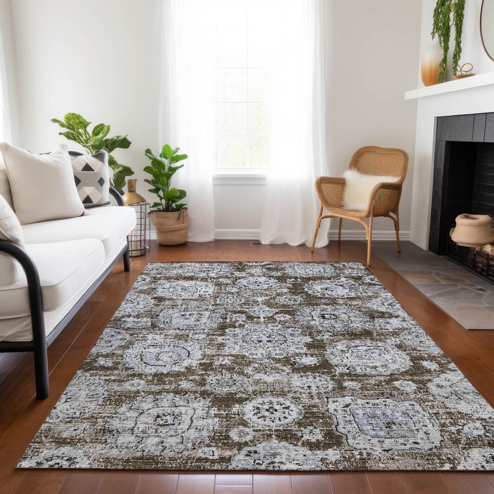 Chantille ACN634 Brown 5' x 7'6" Rug. Picture 8