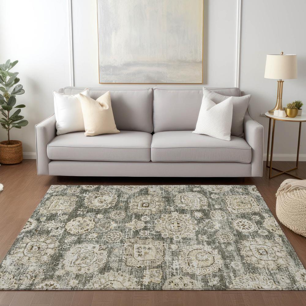 Chantille ACN634 Brown 5' x 7'6" Rug. Picture 6