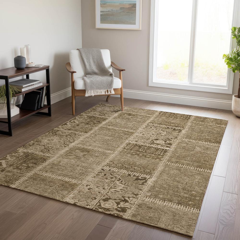 Chantille ACN635 Brown 5' x 7'6" Rug. Picture 6