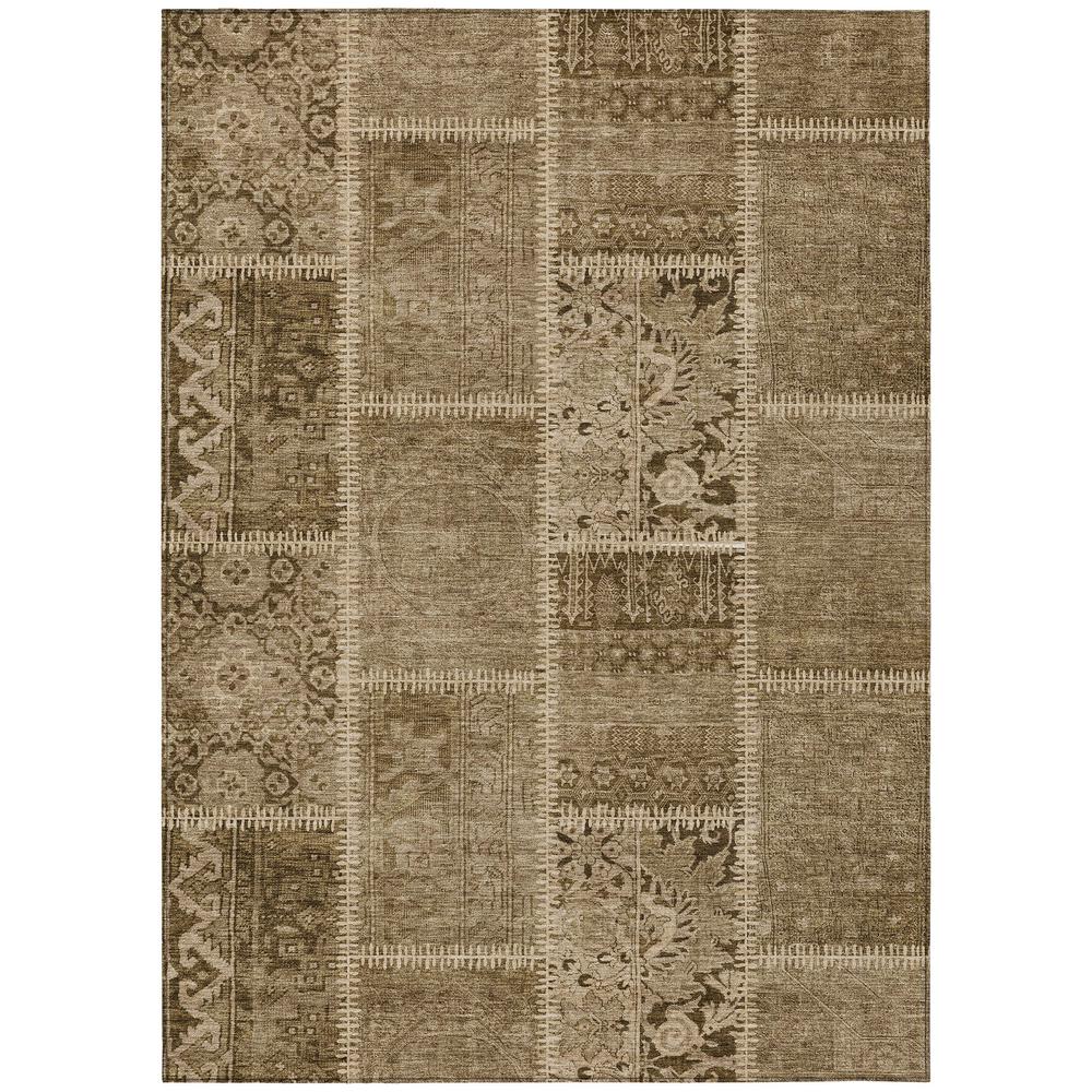Chantille ACN635 Brown 5' x 7'6" Rug. Picture 1