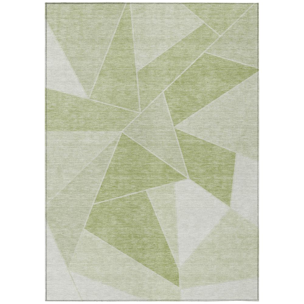Chantille ACN636 Green 5' x 7'6" Rug. Picture 1