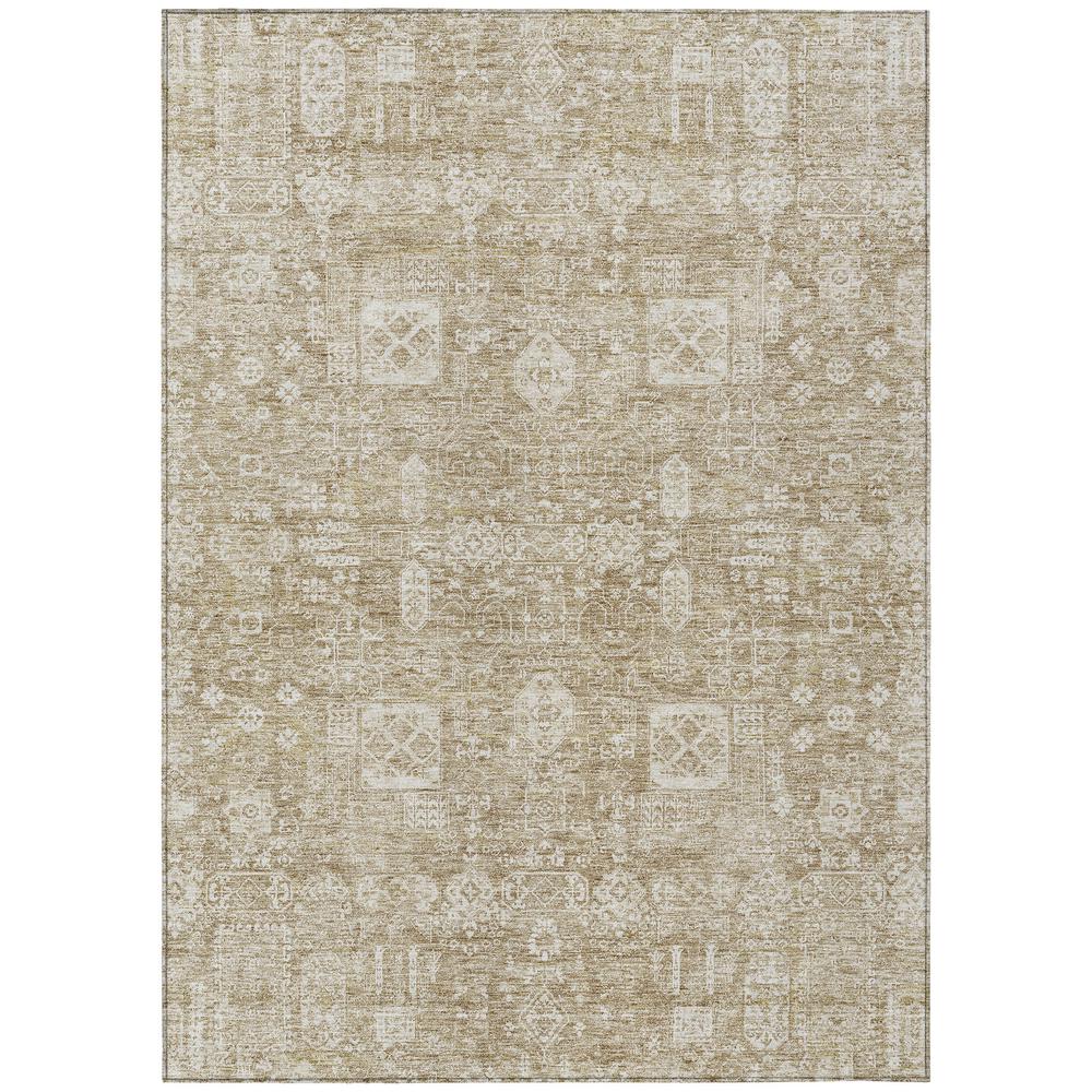 Chantille ACN637 Brown 5' x 7'6" Rug. Picture 1