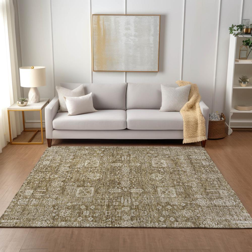 Chantille ACN637 Brown 5' x 7'6" Rug. Picture 6