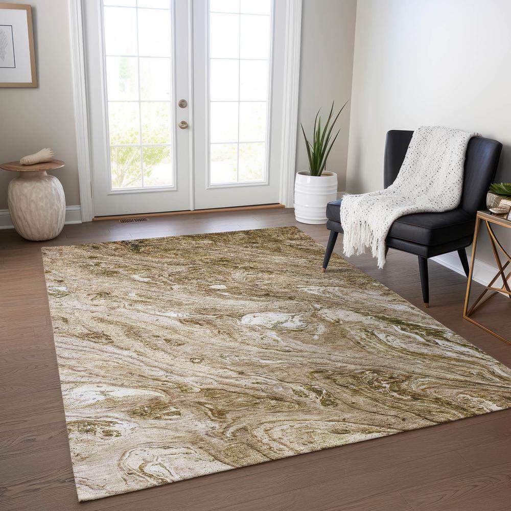 Chantille ACN640 Brown 5' x 7'6" Rug. Picture 6