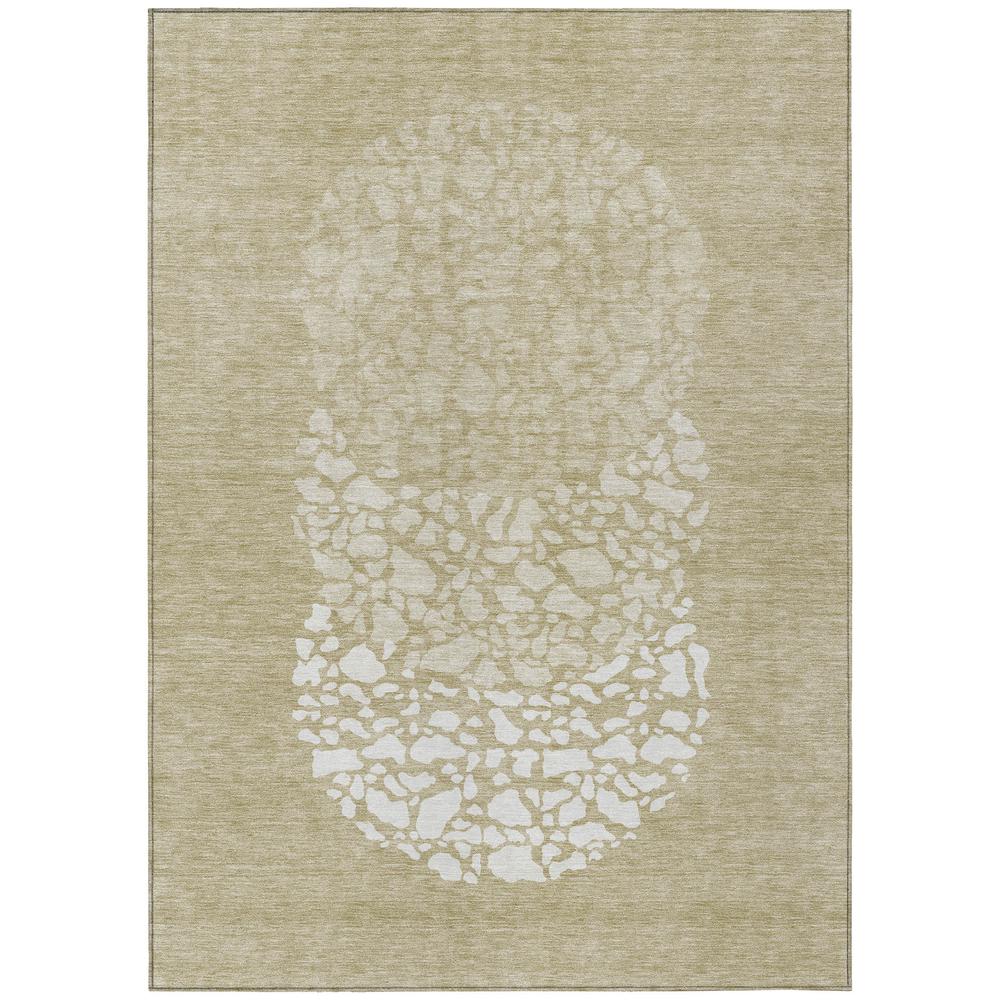 Chantille ACN643 Brown 5' x 7'6" Rug. Picture 1