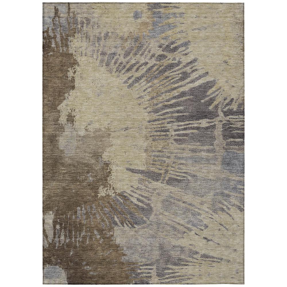 Chantille ACN645 Brown 5' x 7'6" Rug. Picture 1