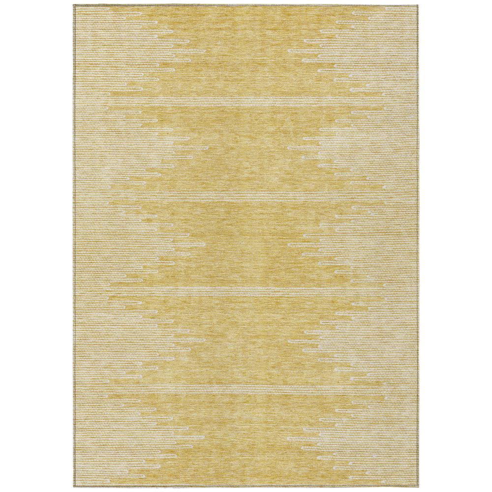 Chantille ACN647 Gold 5' x 7'6" Rug. Picture 1