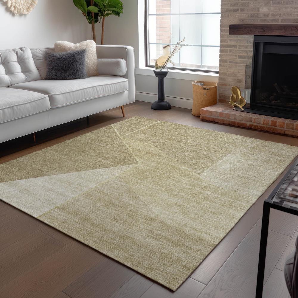 Chantille ACN648 Brown 5' x 7'6" Rug. Picture 7