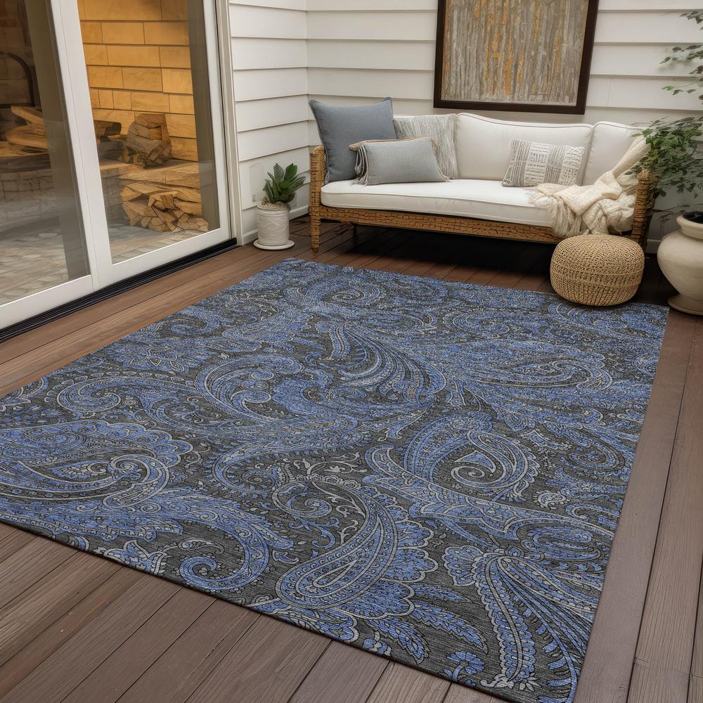 Chantille ACN654 Gray 5' x 7'6" Rug. Picture 9