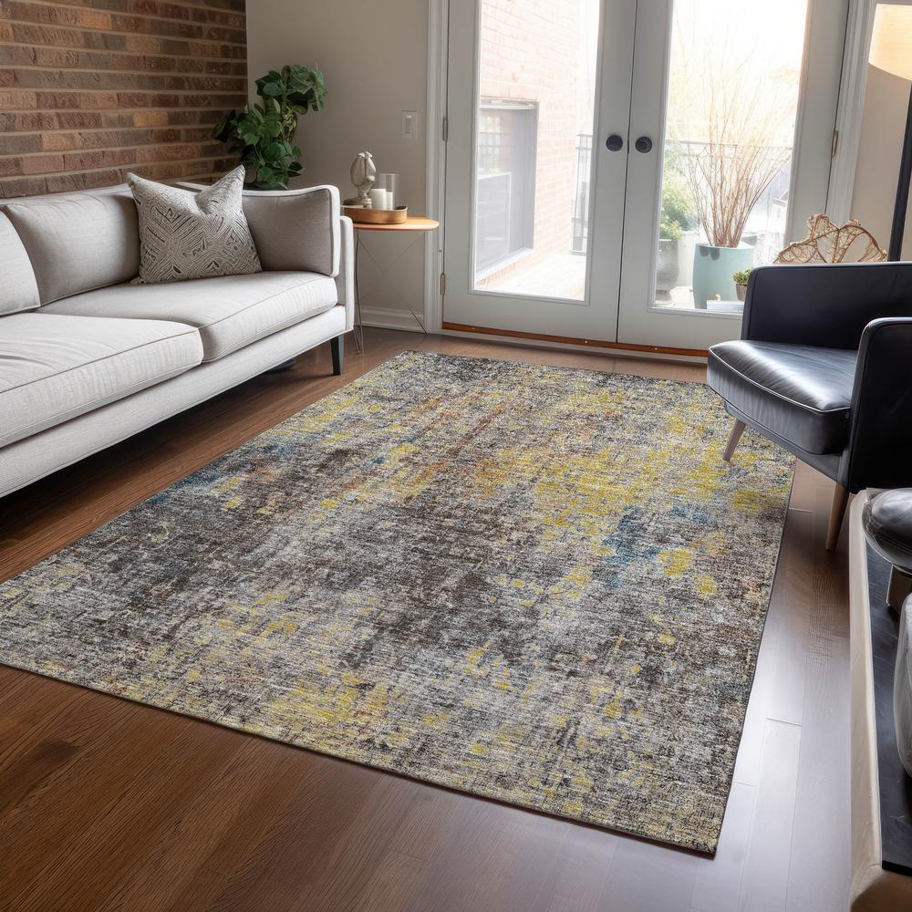 Chantille ACN655 Brown 5' x 7'6" Rug. Picture 6