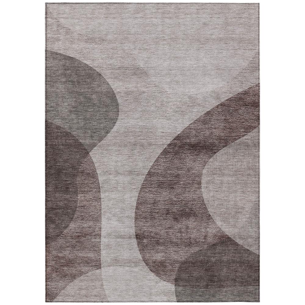 Chantille ACN657 Brown 5' x 7'6" Rug. Picture 1