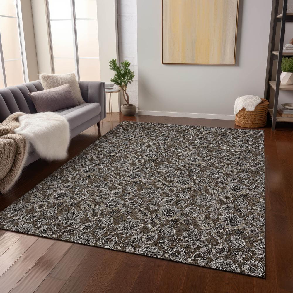 Chantille ACN661 Brown 5' x 7'6" Rug. Picture 6